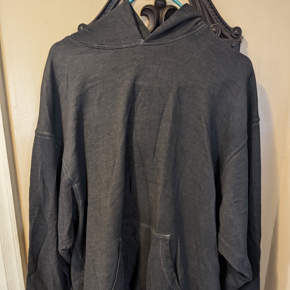 MNML oil washed hoodie